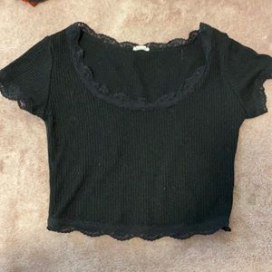 Garage cropped shirt